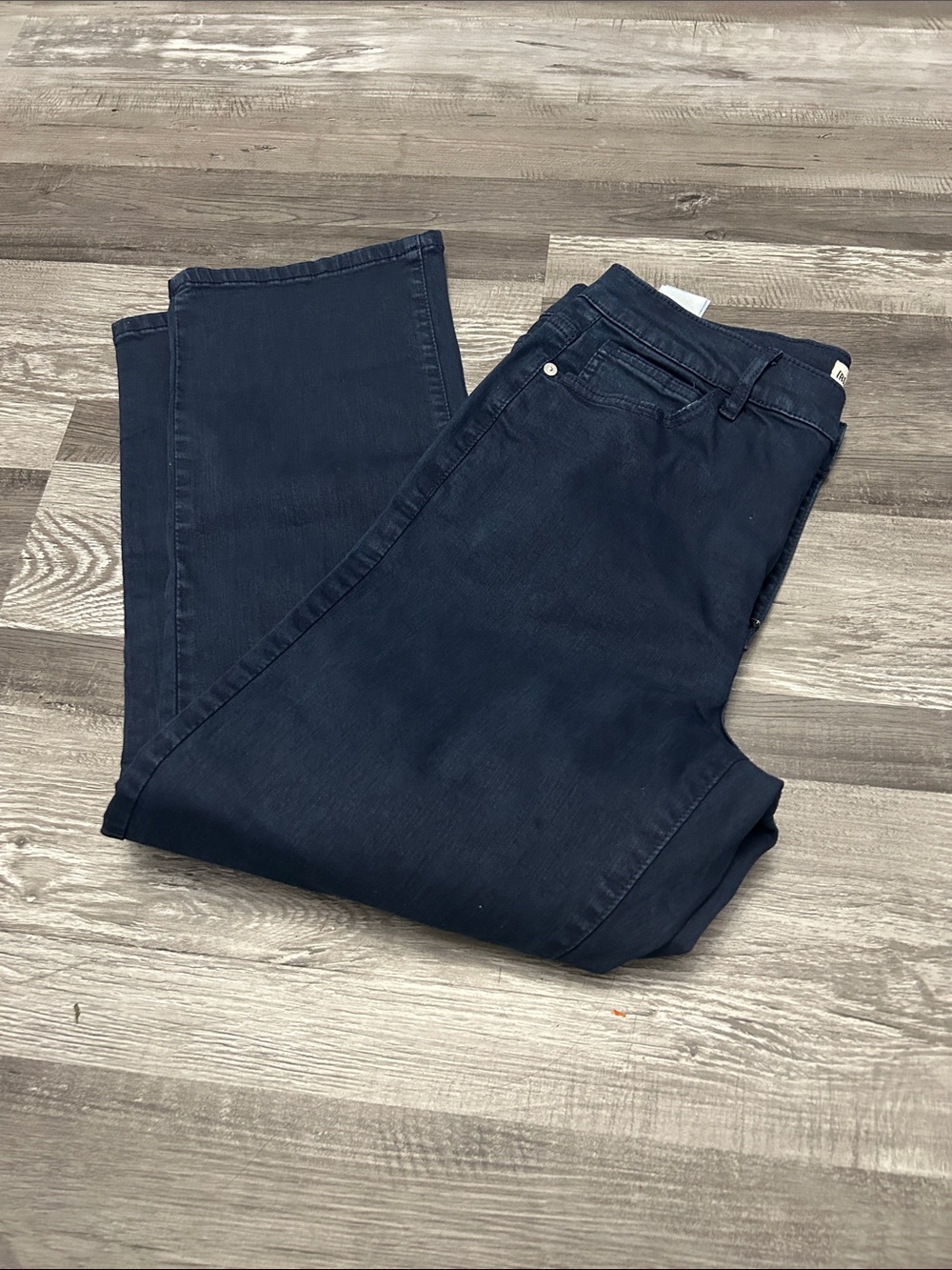 Blank NYC Women's Straight-Leg Jeans in Dark Blue